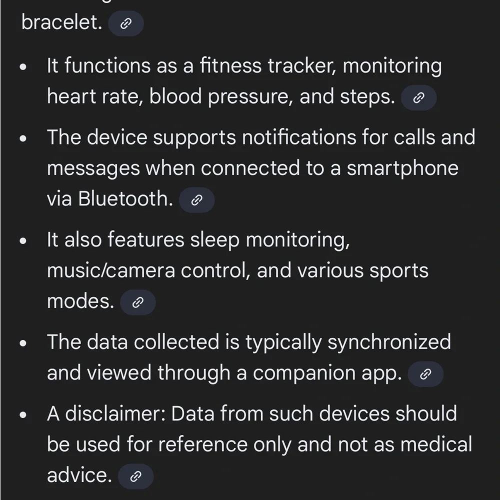 Smart Special🔥 Bracelet Black Electronics